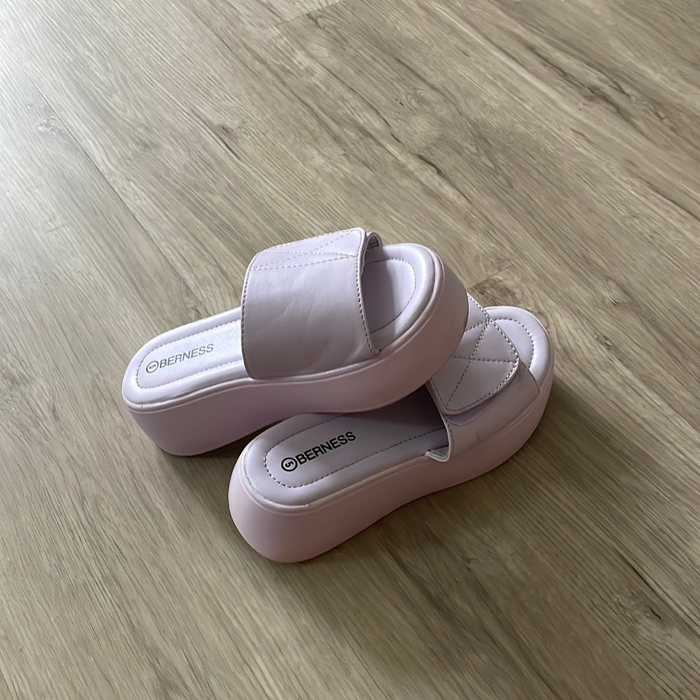 Purple plat form slides